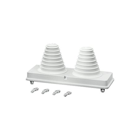 Hensel Kabeleinführungsflansch 2x d30-72 mm Mi FP 72