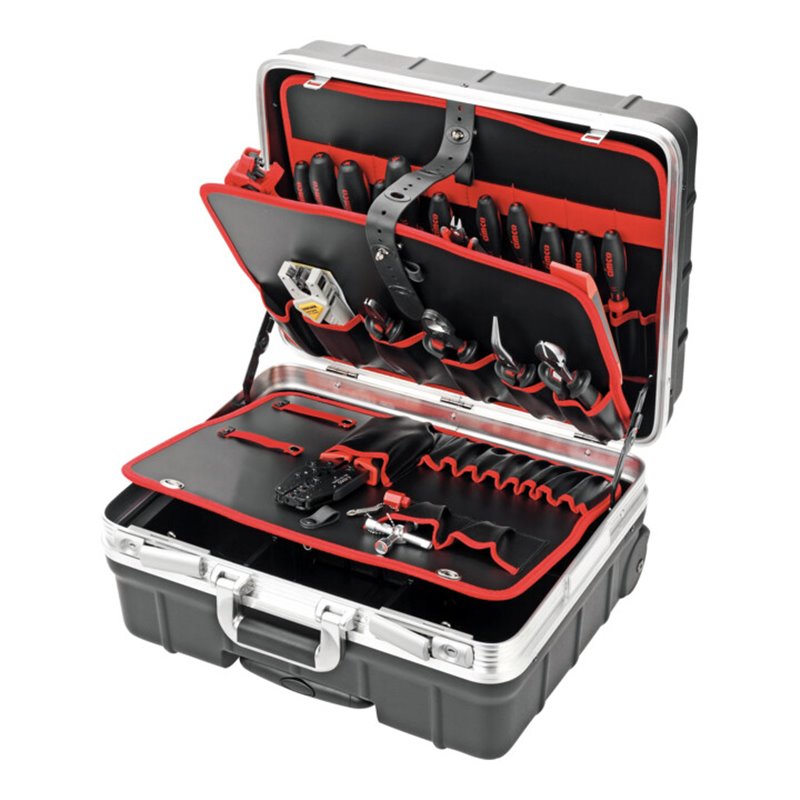 Cimco Technikerkoffer Industrie mit Trolleyfunktion 170600