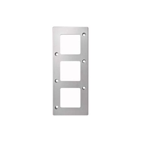 Merten Rahmen 3f.matt/si senkrecht 480360