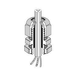 Hensel Anbaustutzen IP65 M 63x1,5 AKM 63