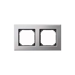 Merten Metallrahmen 2f.pla/si waage/senkrecht 475260