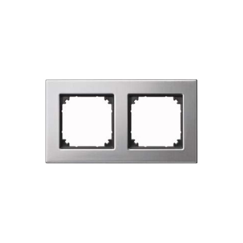 Merten Metallrahmen 2f.pla/si waage/senkrecht 475260