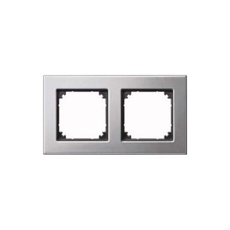 Merten Metallrahmen 2f.pla/si waage/senkrecht 475260