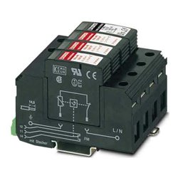 Phoenix Contact Überspannungsableiter 230VAC 3+1-Schaltung VAL-MS 230/3+1
