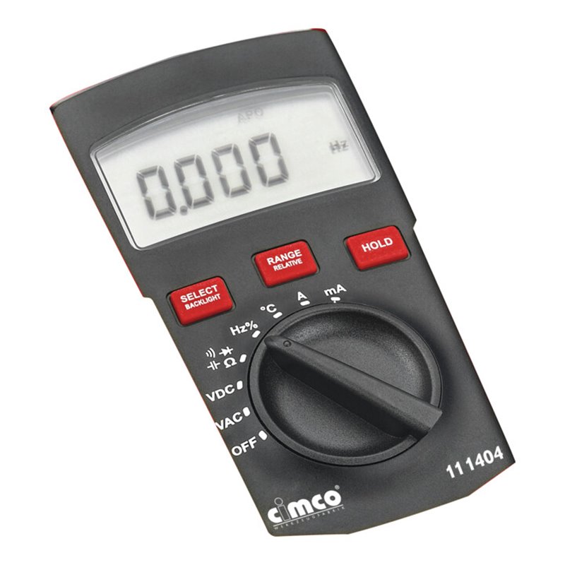 Cimco Multimeter, digital 111404