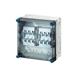 Hensel Sicherungsgehäuse 2xNH00 3p. 125A+PE+N Mi 4250