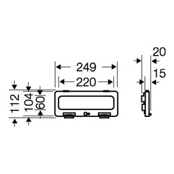 Hensel Klappdeckel Mi KL 12