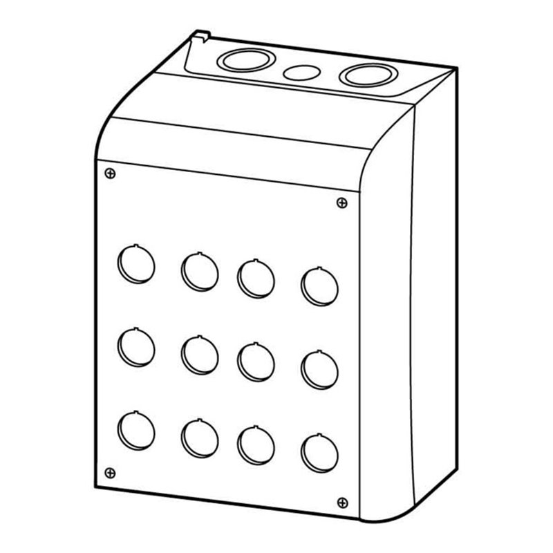 Eaton Aufbaugehäuse f.12 Taster 22mm M22-I12