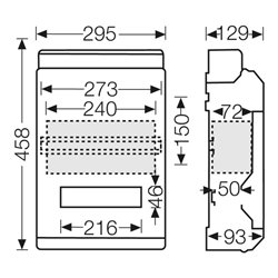Hensel Automatengehäuse IP 65 KV 9220