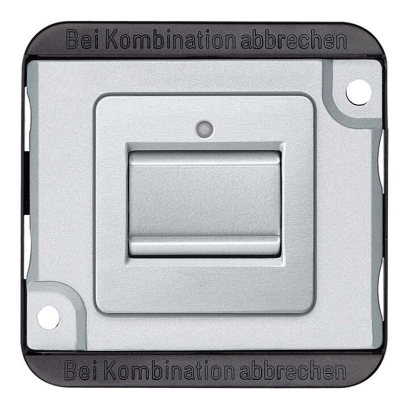 Merten Aus/Wechselschalt-Einsatz 1-polig, mattsilber MEG3116-7060