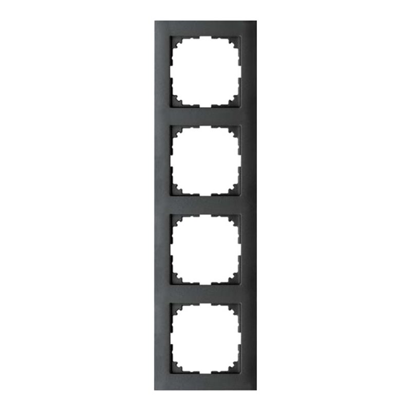 Merten Rahmen 4fach anthrazit MEG4040-3614