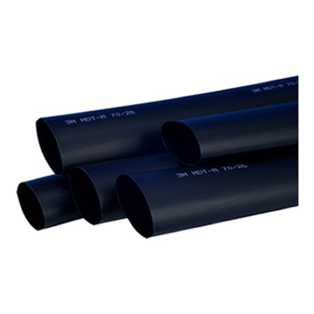 3M Deutschland Warmschrumpfschlauch Rolle 9,5/4,8 mm,sw,dünnw. HSR sw