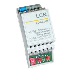 Issendorff Tasten-/Binärsensor 4-f. 230V f.Hutschi. LCN - BT4H