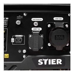 STIER Inverter Stromerzeuger SNS-500 5,0 kW 75 dB(A)