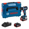Bosch Akku-Bohrschrauber GSR 18V-90 C, 2 Akku GBA 18V 5.0Ah, Ladg. u. L-BOXX