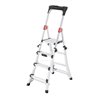 Hailo TL 100 TopLine, Teleskop Stehleiter, 3-5 Stufen