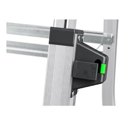 Hailo TL 100 TopLine, Teleskop Stehleiter, 3-5 Stufen