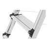 Hailo TL 100 TopLine, Teleskop Stehleiter, 3-5 Stufen