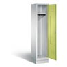 C+P Garderobenschrank Classic, H1800xB420xT500mm, Front Viridingrün, Korpus Lichtgrau (8020-12)