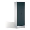 C+P Garderobenschrank Classic, H1800xB610xT500mm, Front Anthrazitgrau, Korpus Lichtgrau (8120-00)