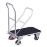 VARIOfit Aluminium Klappbügelwagen mit Riefengummimatte
