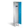 C+P Garderobenschrank Classic, H1850xB320xT500mm, Front Lichtblau, Korpus Lichtgrau (8010-10)