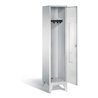 C+P Garderobenschrank Classic, H1850xB420xT500mm, Front Lichtgrau, Korpus Lichtgrau (8010-12)