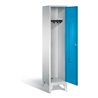 C+P Garderobenschrank Classic, H1850xB420xT500mm, Front Lichtblau, Korpus Lichtgrau (8010-12)