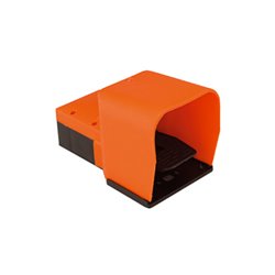 Riegler 3/2-Wege Fußventil bistabil, rastend, mit Fußschutz, M5