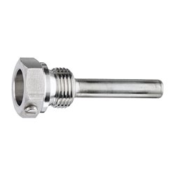 Riegler Schutzrohr zum Einschrauben G 1/2, L1  100 mm, CrNi-Stahl 1.4571