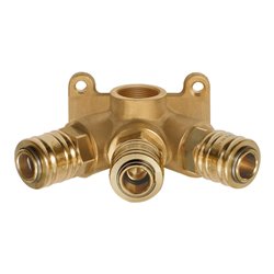 Riegler Verteiler für Wandbefestigung mit Schnellverschlusskuppl. NW 7,2