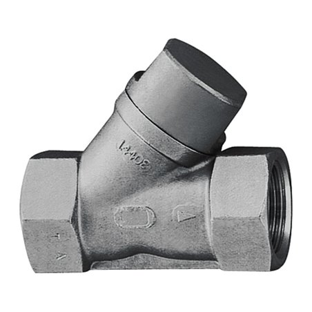 Riegler Rückschlagventil, Schrägsitzausführung, ES, G 1, 0,2 bar