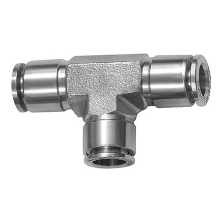 Riegler T-Steckverbindung, für Schlauch-Außen-Ã˜ 14, Edelstahl 1.4404