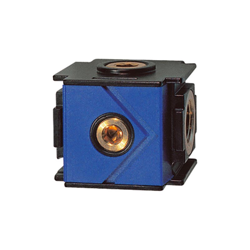 Riegler Verteiler »variobloc«, BG 2, G 1/2, mit 4 Abgängen