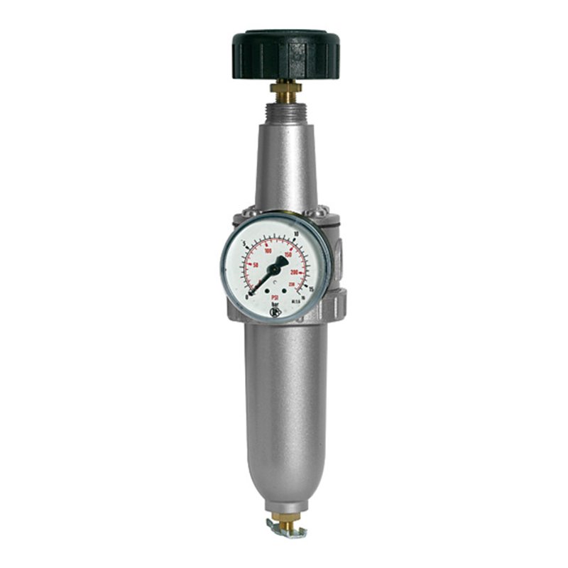 Riegler Filterregler  »Standard «, mit Metallbehälter, BG 1, G 3/8