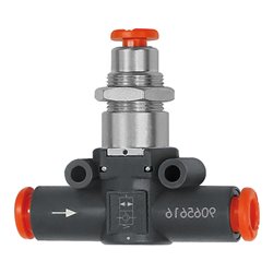 Riegler Pneumatisch entsperrbares Rückschlagventil »lineonline« Schl.-Ã˜ 8