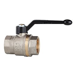 Riegler Kugelhahn, leichte Ausfür, voller Durchgang, IG/IG, MS ver., G 2