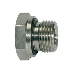 Riegler Kurze Wechselreduzierung, Weichdicht., G 1 a., G 1/2i., ES 1.4571