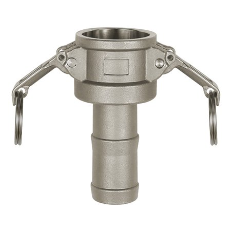 Riegler Kamlok-Schnellkupplungsdose, Typ C, ES, LW 50, für Stecker-Ã˜ 64