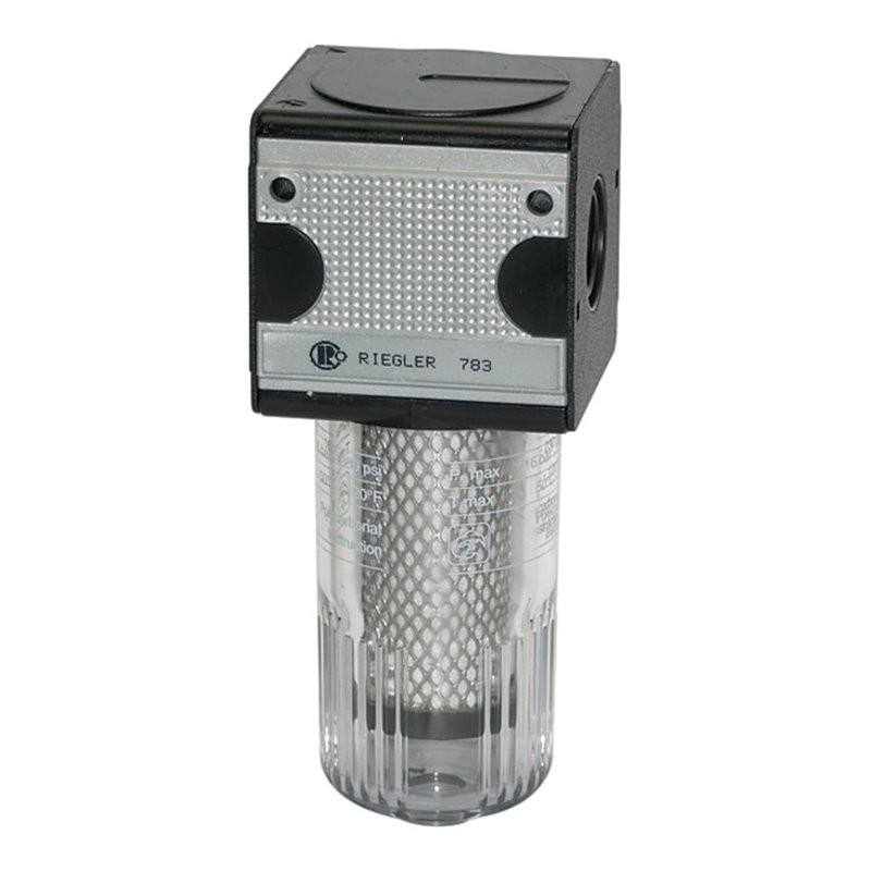 Riegler Aktivkohlefilter »multifix«, mit PC-Behälter, BG 3, G 1/2