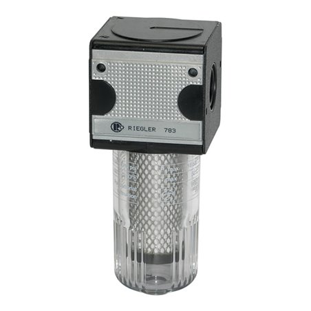 Riegler Aktivkohlefilter »multifix«, mit PC-Behälter, BG 3, G 1/2