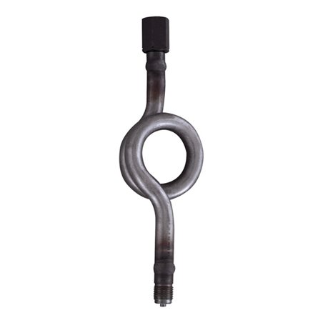 Riegler Wassersackrohr in Kreisform, Anschlusszapfen, G 1/2, Stahl