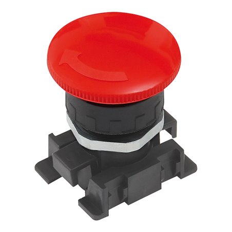 Riegler Roter Pilztaster mit Notrastung