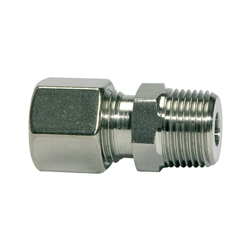 Riegler Gerade Einschraubverschraubung, R3/4, Rohr-Ã˜18, ES 1.4571, 315bar