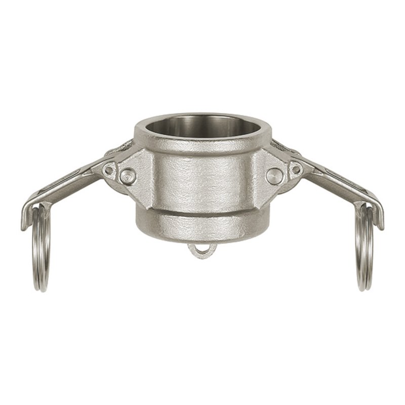 Riegler Kamlok-Verschlusskappe, Typ DC, ES 1.4401, für Stecker-Ã˜ 76,5 mm