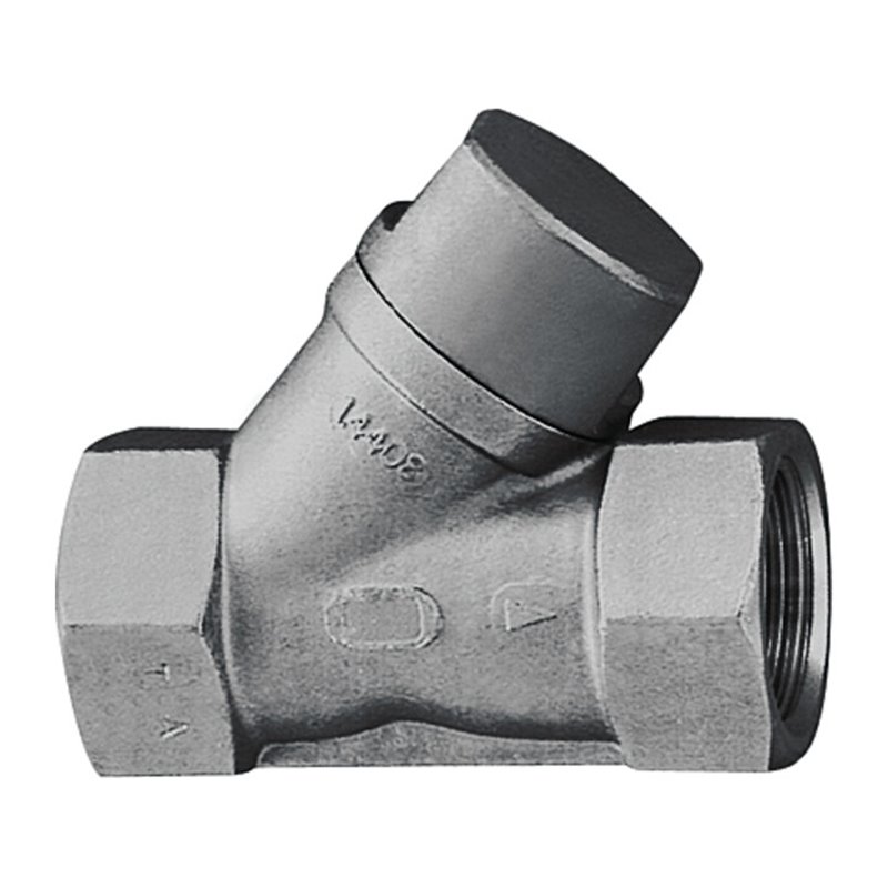 Riegler Rückschlagventil, Schrägsitzausführung, ES, G 1 1/2, 0,2 bar