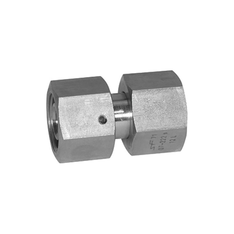 Riegler Einstellbare gerade Verschraubung, Dichtkegel, ES 1.4571 Ã˜ 6 mm