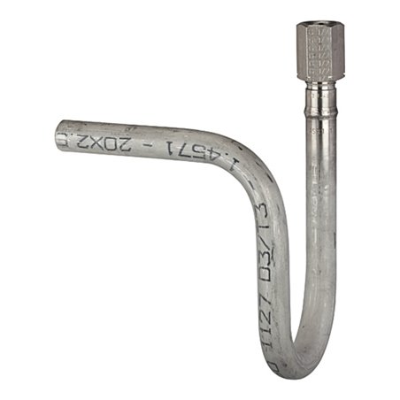 Riegler Wassersackrohr in U-Form, Schweißanschluss, G 1/2, CrNi-Stahl