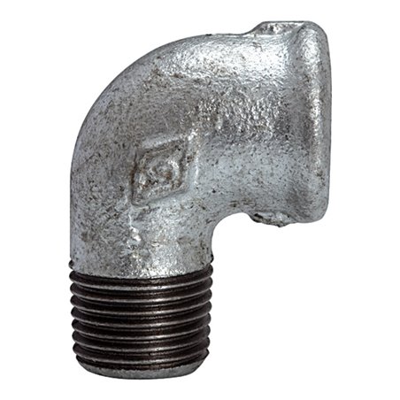 Riegler Winkel 92, 90°, IG/AG, Rp/R 3, schwarzer Temperguss feuerverz.