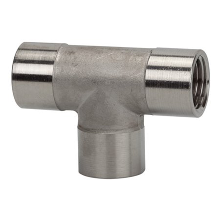 Riegler T-Stück, innen/innen/innen, G 1/2, Edelstahl 1.4404